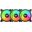 Value-Top CR10-1298ARGB 3 In 1 ARGB Case Fan Black image