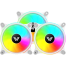 Value-Top CR10-W1298ARGB 3 In 1 ARGB Case Fan White image