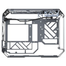 Value-Top X-Era Mloong Series Open-Frame M-ATX Gaming Case (Shining Grey) image