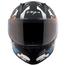 Vega Bolt Crown Men Dull Black Blue Helmet image
