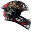 Vega Bolt Crown Men Dull Black Red Helmet image