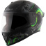 Vega Bolt Octopus Black Neon Green Helmet image