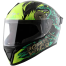 Vega Bolt Wild Black Yellow Helmet image