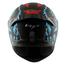 Vega Bolt Wild Dull Black Blue Helmet image