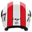 Vega Jeet 777 Red and White Half Face Bike Helmet image