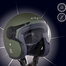Vega Jet W/Visor Dull Arm Green Helmet image