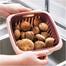 Vegetable Strainer Bowl With Lid image