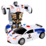 Vehicle Deformed Bugatti Police Car Toy image