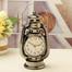 Vintage Alarm Clock Retro Oil Lamp Office Craft Ornament image