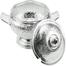Vintage Aluminum Food Dish 6.5 Inch image