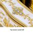 Vintage European Tissue Box Holder Luxurious Tissue Box Cover Gold Plastic Tissue Holder for Home Hotel Office Decor image