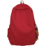 Vintage Style Backpack Simple Large Capacity Backpack - Red image