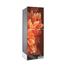 Vision Glass Door Refrigerator RE-217 Litre Orange Lily Top Mount image