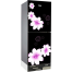 Vision Glass Door Refrigerator RE-222L Mirror White Purple Top Mount image