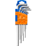 WADFOW WHK1291 Hex Key 9 Pcs image