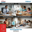 WEIDASI Rechargeable desk fan (with Led light) image