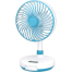 WEIDASI Rechargeable desk fan (with Led light) image