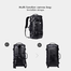 Witzman Hiking PU Travel Backpack (Black) image