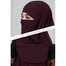 Glam Touch Wafa Double Layer Ready Hijab And Niqab | image