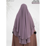 Wafa Double Layer Ready Hijab And Niqab | Deep Mocha image