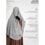Glam Touch Wafa Double Layer Ready Hijab And Niqab | image