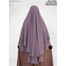 Wafa Double Layer Ready Hijab And Niqab | Deep Mocha image