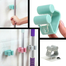 Wall-Mounted Brush Broom Hanger Suction Storage image