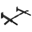 Wall Mounted Pull Up Chin Up Bar Black image