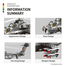 Wange 5211 Armed Helicopter China Building Block Set Educational Lego Toy 264 Pcs image