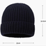 Warm Thicken Winter Beanie Hats Ski Outdoor Men's And Women Caps image