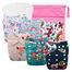 Washable Cloth Diaper Pant For Baby 2pcs Pad Attach - 0-24 Month 1 Pcs (Any Print) image