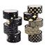 Washi Japanese Paper Tape Gold Foil Masking Tape Decoration Tape 2 Meters for DIY Journals Scrapbooks Gift Wrapping - 20 Pcs Set image
