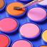 Water Color Cakes Paint 16 Colors Box for Student's Watercolor Painting image