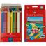 Watercolour pencil Long (36 colours) With Free High Quality Brush image