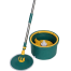 Water Separate Spin Mop with 360° Rotating Round Mop Microfiber Spin Mop and Bucket Set image