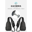 Waterproof Outdoor Chest Bag Anti Theft Nylon Crossbody Sling Bag For Men And Women Multi Pocket Sport And Travel Backpack image