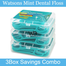 Watsons Round Thread Mint Dental Floss Picks - 3 Box Savings Combo - Total 150pcs Floss image