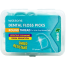 Watsons Round Thread Mint Dental Floss Picks - 50 Pcs Box image