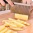 Wavy Vegetable Chopper and French Fry Cutter - The Perfect Stainless Steel Kitchen Tool for Fun Cooking image