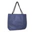 Weaving Pattern Ladies Tote Bag | Stylish Checked Shopping Bag) image