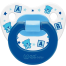 Wee Baby Patterned Orthodontical Soother (18Plus Months) image