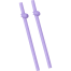Wee Baby Silicone Double Straw image