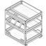 Wellmax WDSR 4D Kitchen Cabinet Drawer Spice Rack image