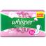 Whisper Ultra Softs Air Fresh Sanitary Pads for Women, XL Plus 30 Napkins image