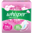 Whisper Ultra Softs Air Fresh Sanitary Pads for Women - XL 15 Napkins image
