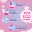 Whisper Ultra Softs Air Fresh Sanitary Pads for Women - XL 15 Napkins image