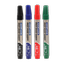 GXin White Board Marker Refillable 6 pcs (3 Black, 1 Red, 1 Blue, 1 Green) image