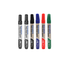 GXin White Board Marker Refillable 6 pcs (3 Black, 1 Red, 1 Blue, 1 Green) image