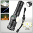 White Laser High Power Magnetic Flashlight Super Bright Long Range Zoom USB Rechargeable Waterproof Torch With Battery Indicator image