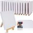 White Mini Canvas 5x5 inch - 1 Pcs image